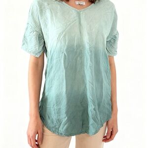 Tammy Women's Teal Short Sleeve Top